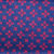 Bleu à motif